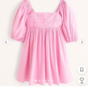 Pink Abercrombie Emerson Dress